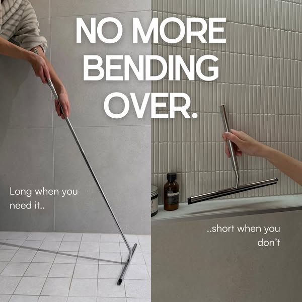 No more bending over.