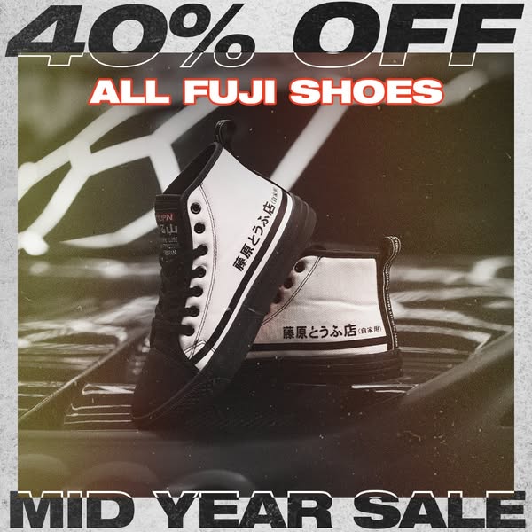 40% OFF All Fuji Shoes