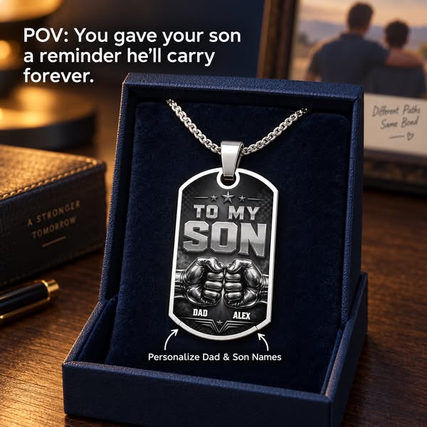 Customize Dad & Son Names