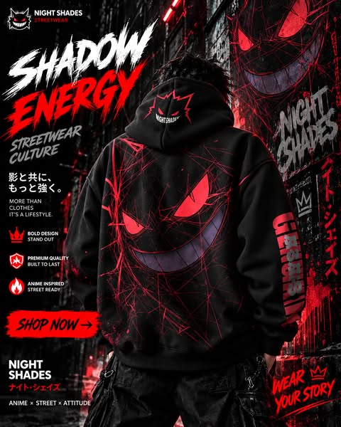 Pokémon Hoodies-AnimeClothe