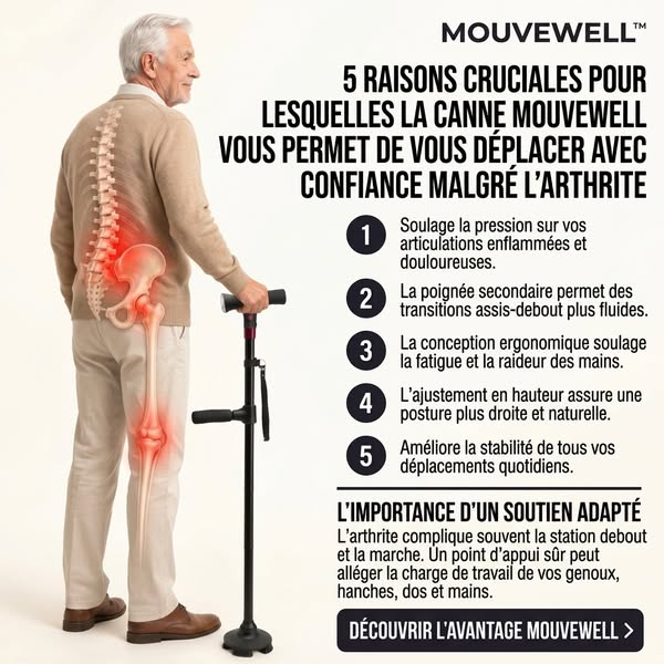 Pas juste une canne. Une solution complète