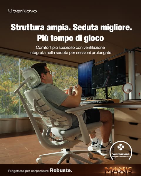 Finalmente, una sedia a tua misura