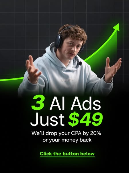 3 Ads For $49