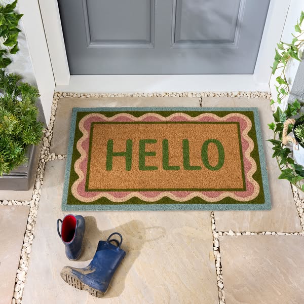 Scalloped Coir Doormats Restocked