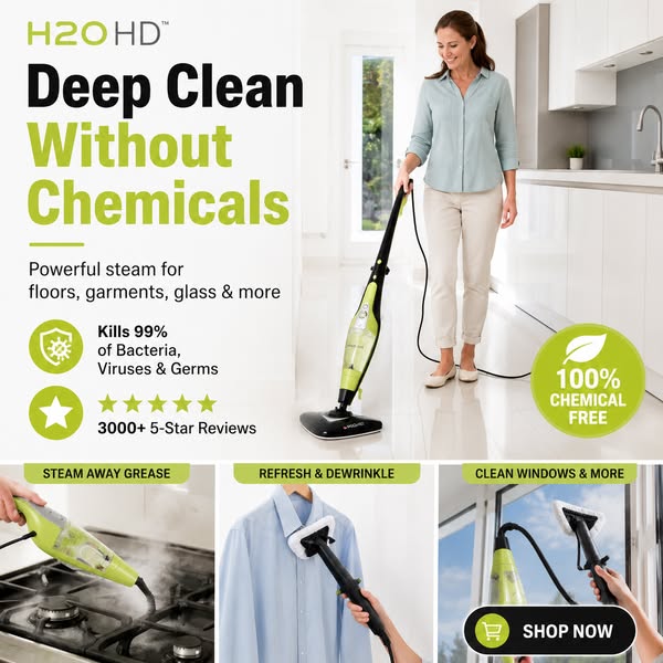 H2O HD - One Cleaner. More of the Home.