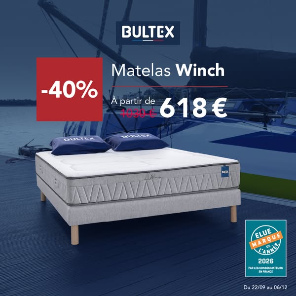 Matelas à -40%