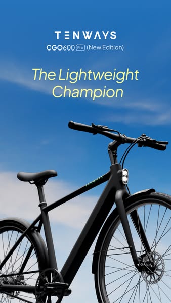 Ride light. Go further.