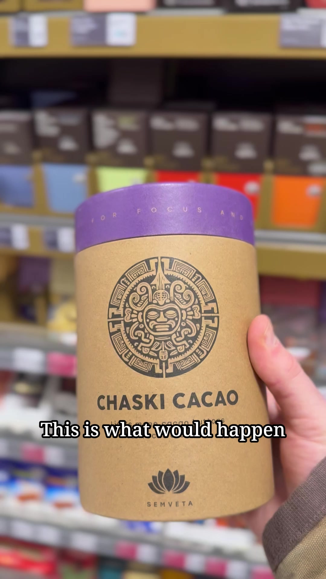 The First Superfood Chocolate Button