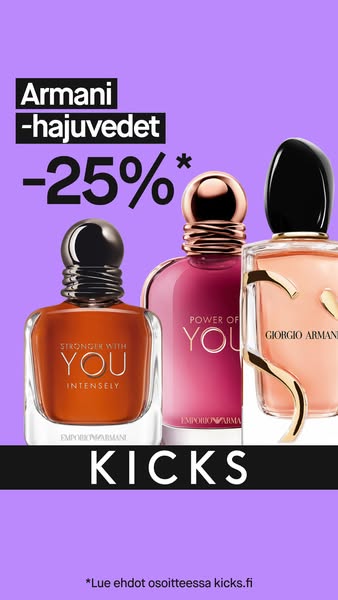 Armani-hajuvedet –25%