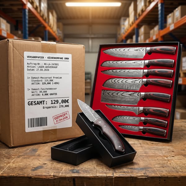 Gratis Damast Taschenmesser ab 99€