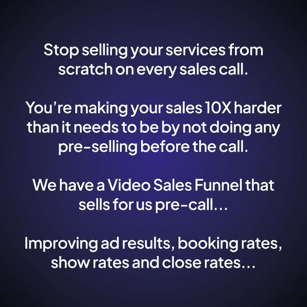 Pre-Sell Your Leads 24/7