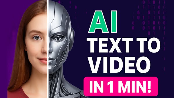 Turn Text into AI Videos With Real Humans