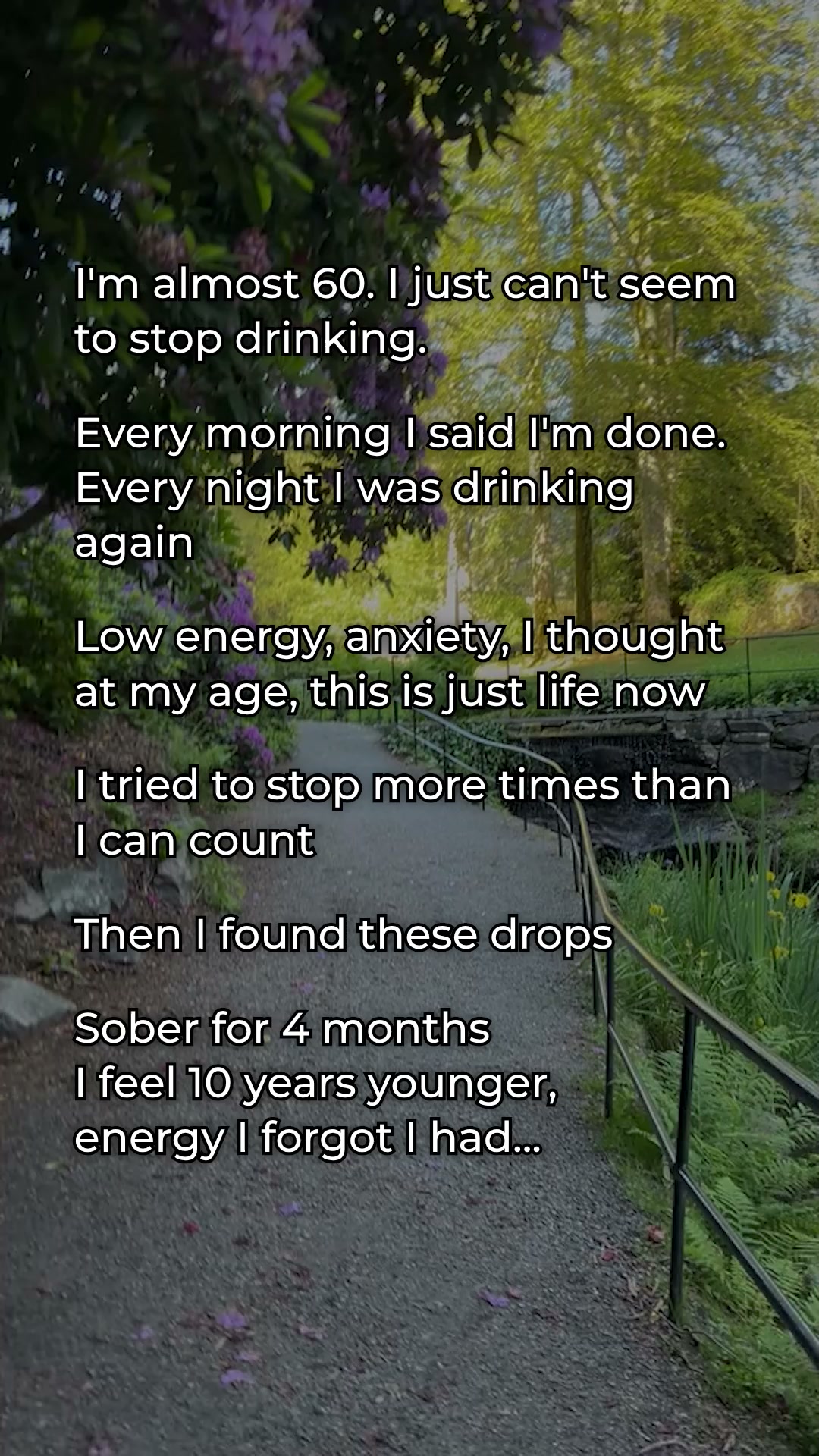 Alcohol-free in 7 days.