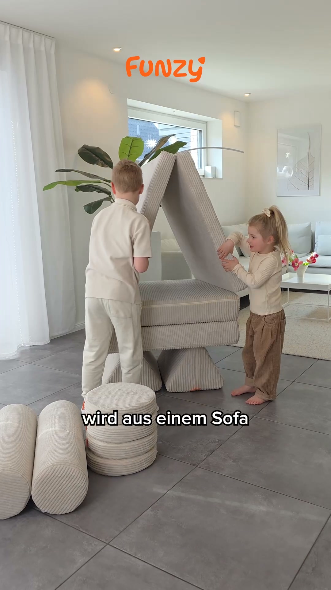 Part sofa, part toy. For endless fun.