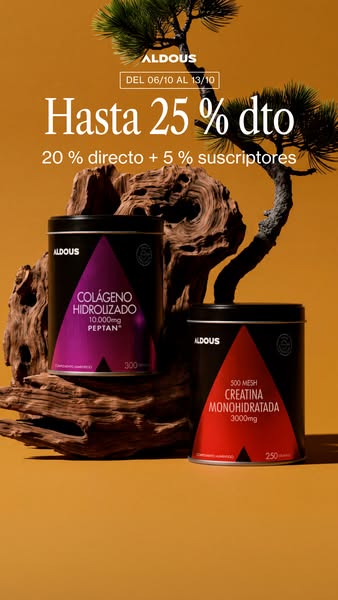 Hasta 25% en toda la web | Aldous
