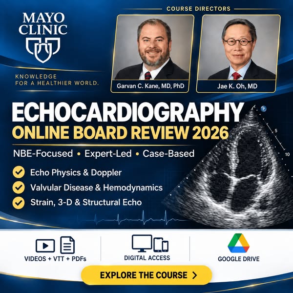 Structured Echocardiography Review 2026