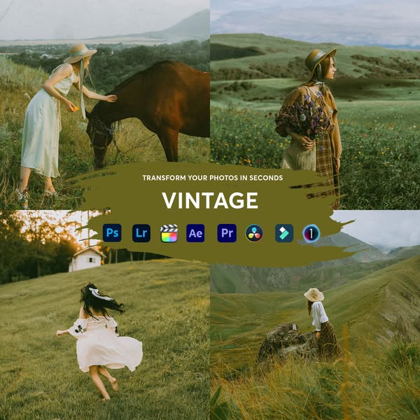 66% OFF Vintage Presets Collection
