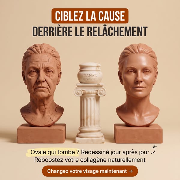 Visage plus jeune, ou remboursée.