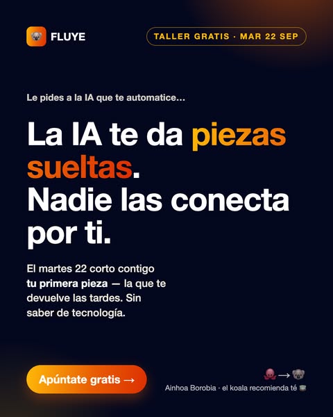 De piezas sueltas a tu negocio funcionando