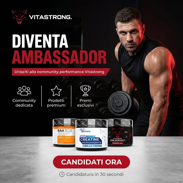 Diventa Ambassador Vitastrong