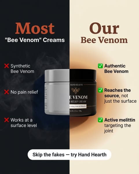 Get your Bee Venom cream today