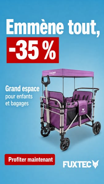 35 % de remise sur votre chariot FUXTEC