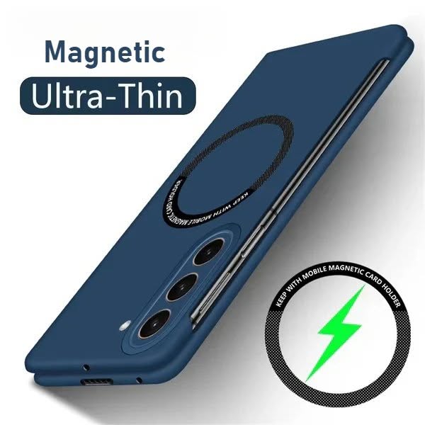 Thin Skin-Touch Magnetic Protective Case