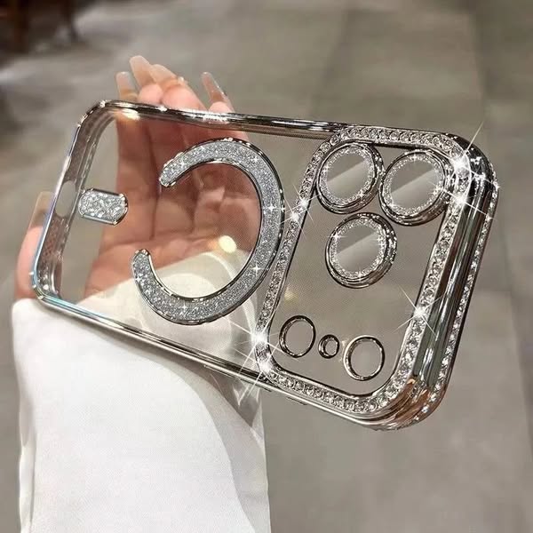 Luxury Diamond Magnetic Soft Case
