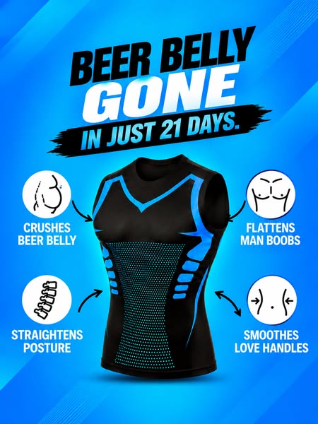 Over 40 and can't get rid of that beer belly? Try this