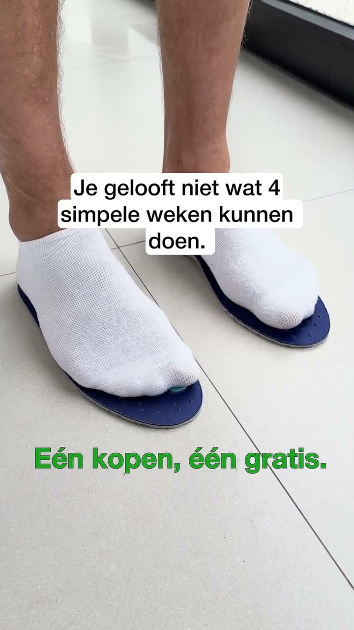 Deze Inlegzolen Helpen Mensen Eindelijk Gezwollen Benen Te Verminderen