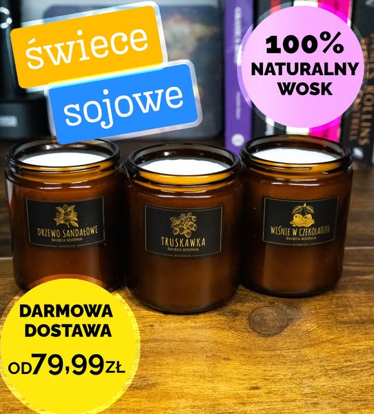 Ręcznie Robione Świece Sojowe