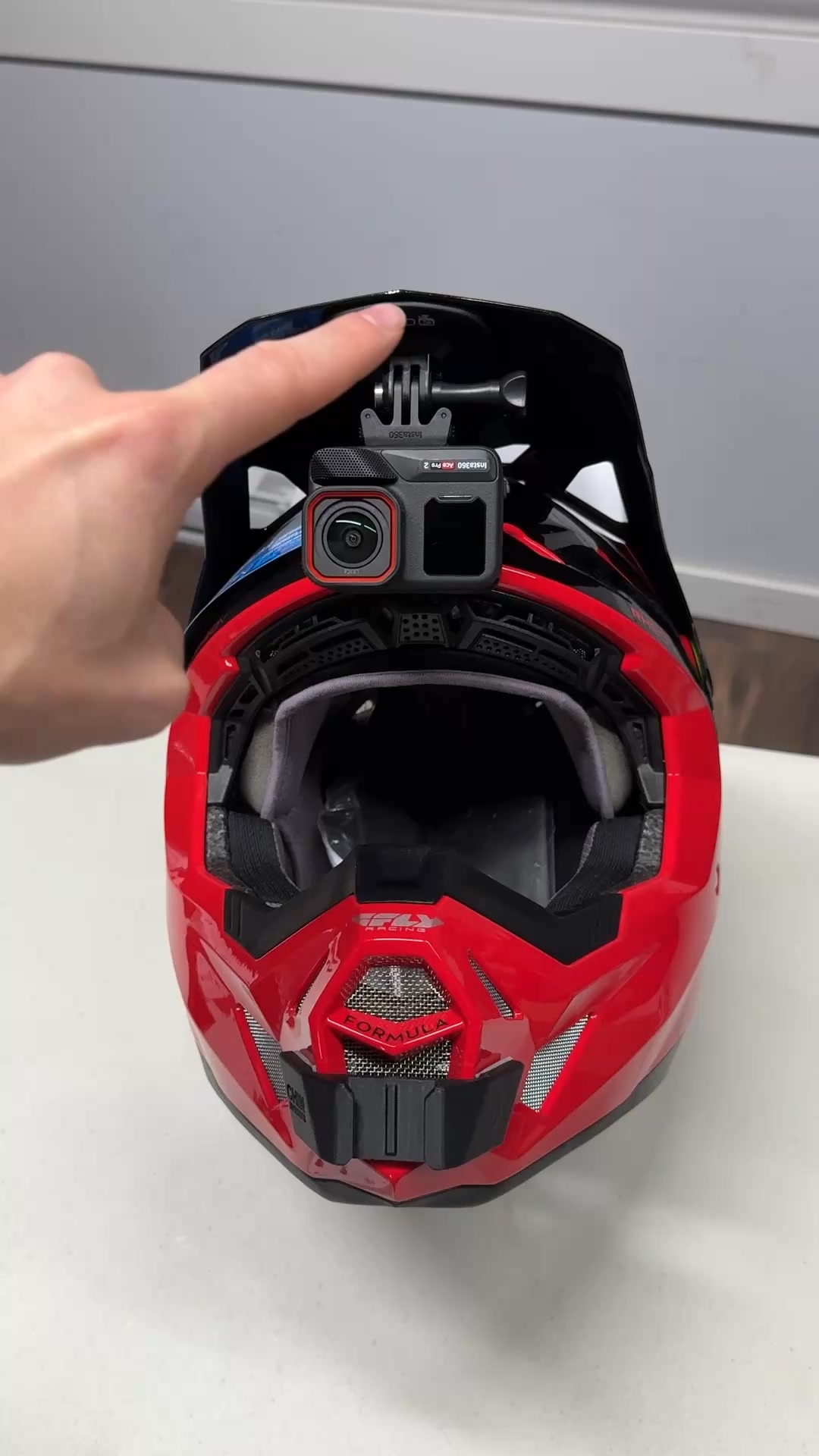 The Helmet Mount That Actually Stays Put