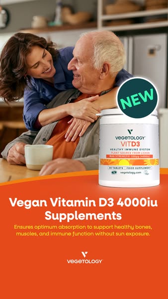 Chewable Vegan Vit D3 4000ui
