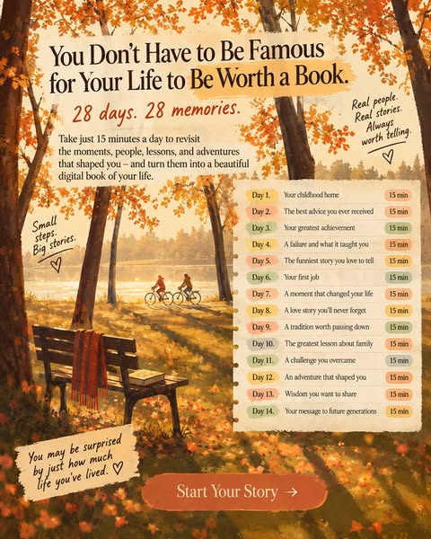 Turn Memories Into Your Life Story