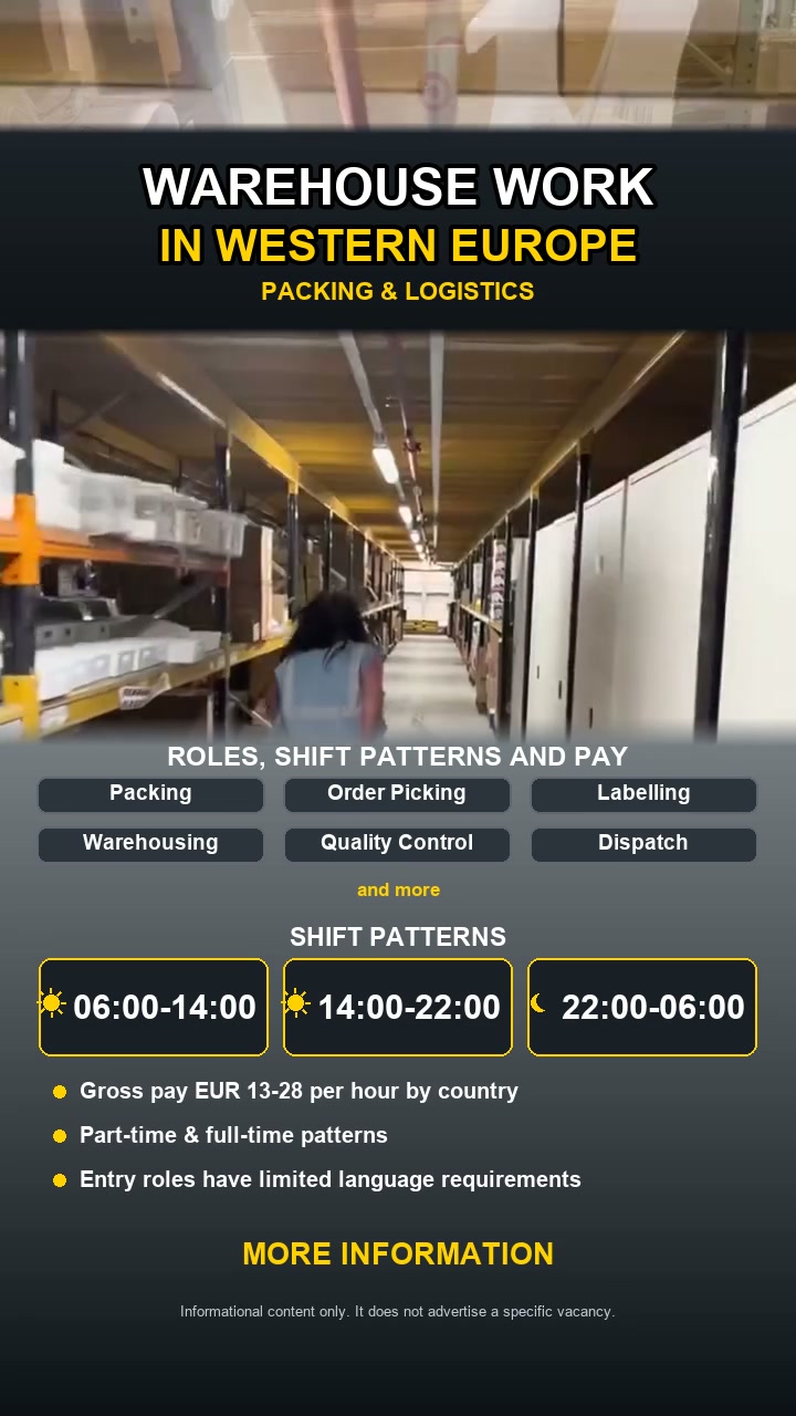 Warehouse & Logistics Jobs in Europe with Accommodation