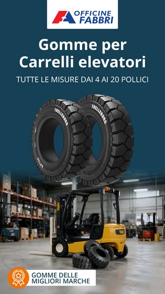 Gomme per Carrelli Elevatori