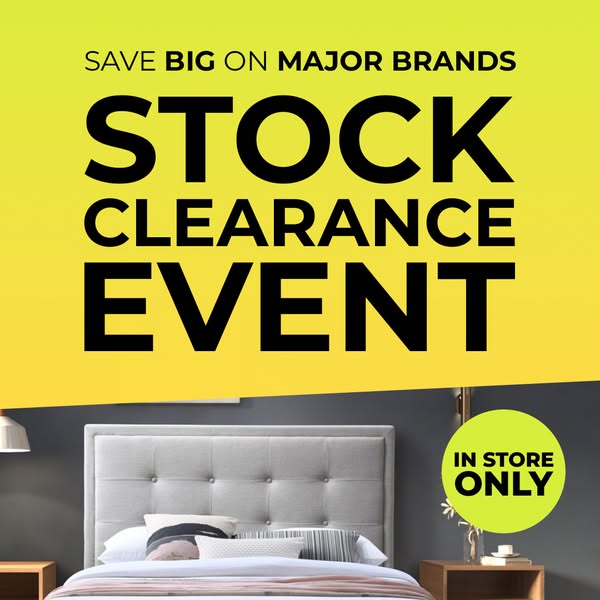 Stock Clearance Event | Linthorpe Beds