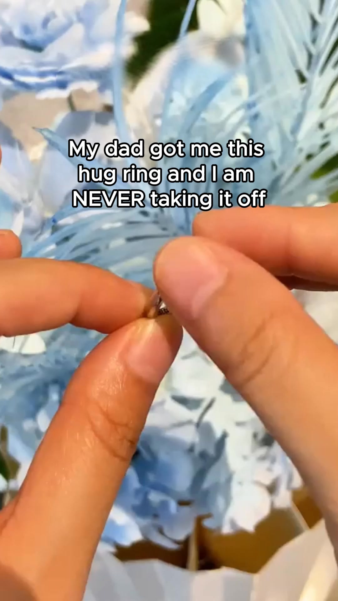 To My Daughter - Hug Ring