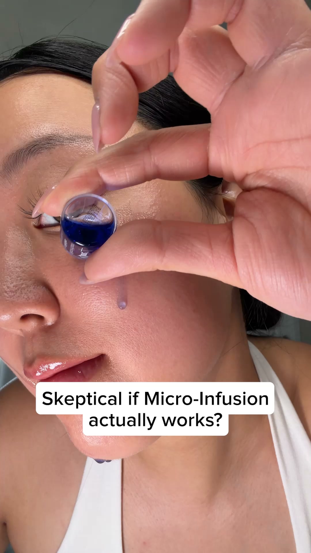 I tried the viral blue serum and my skin is unrecognisable