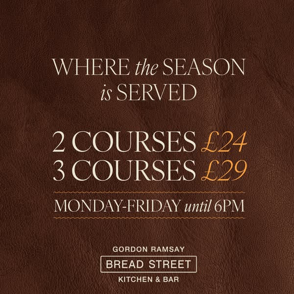 WHERE THE SEASON IS SERVED​