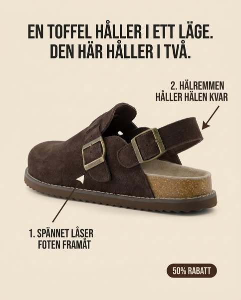 En håller i ett läge. StugLås™ håller i två.