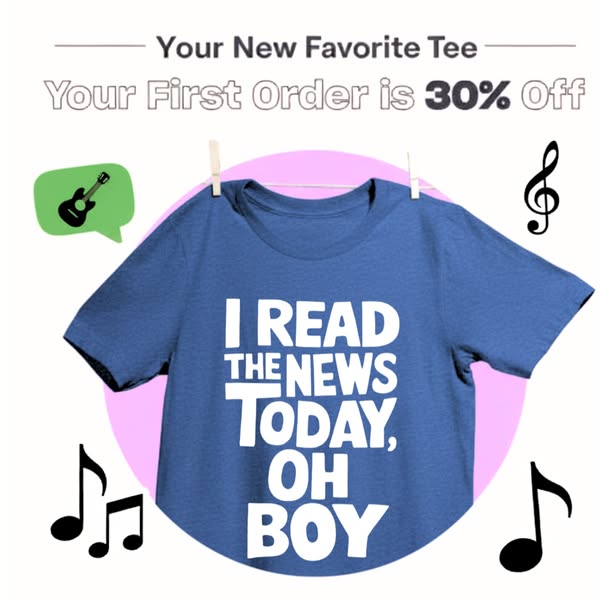 MUSIC T-Shirt Sale!