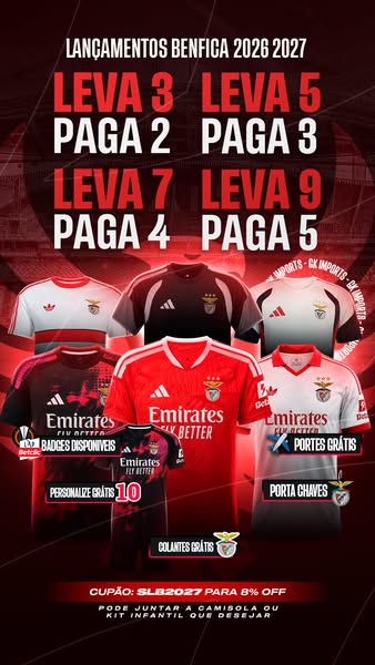 8% DESCONTO, usa o CUPÃO SLB2027