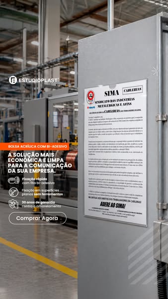 Bolsas em Acrilico