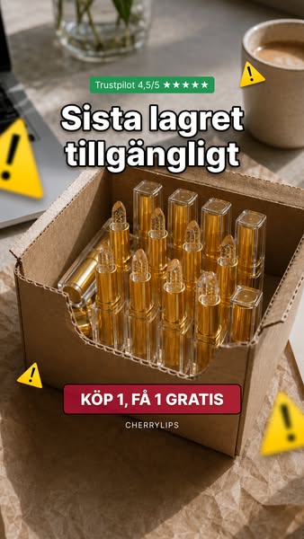 Köp 1 få 1 gratis + fri frakt bara idag