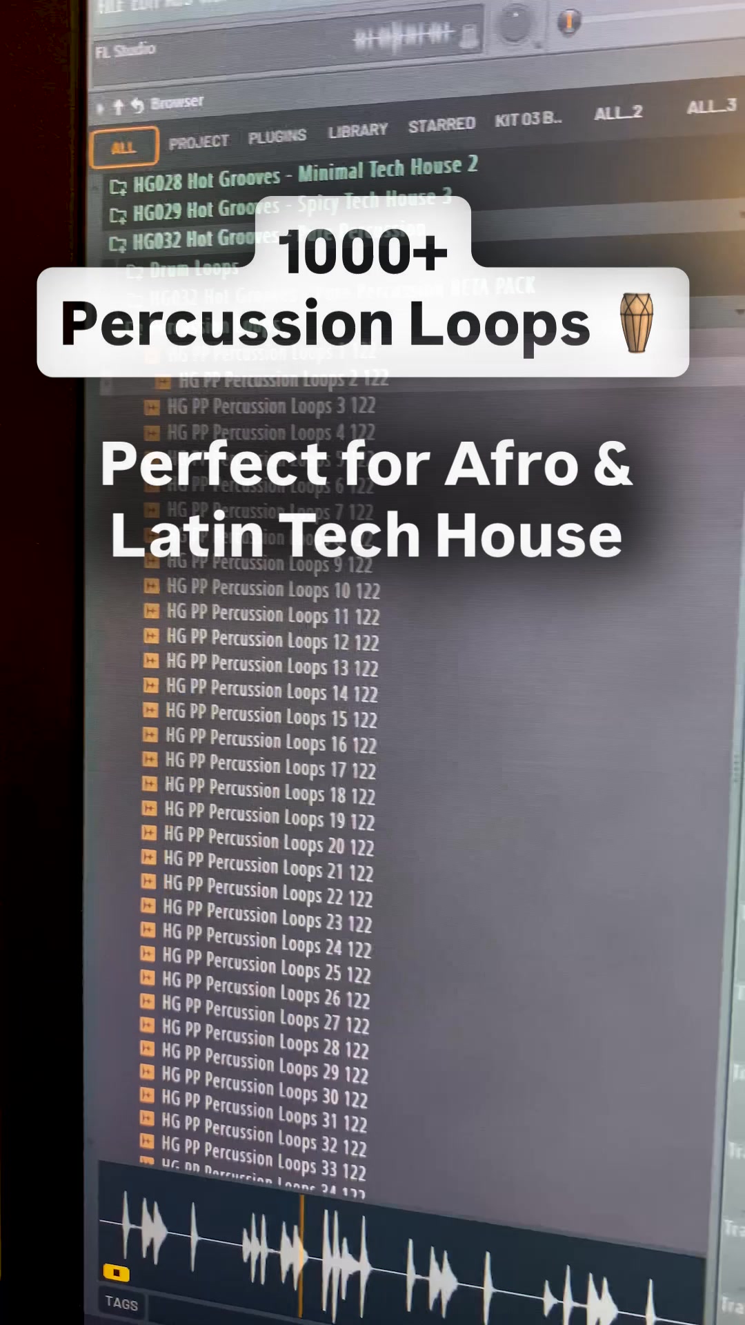 1 GB Percussion Samples