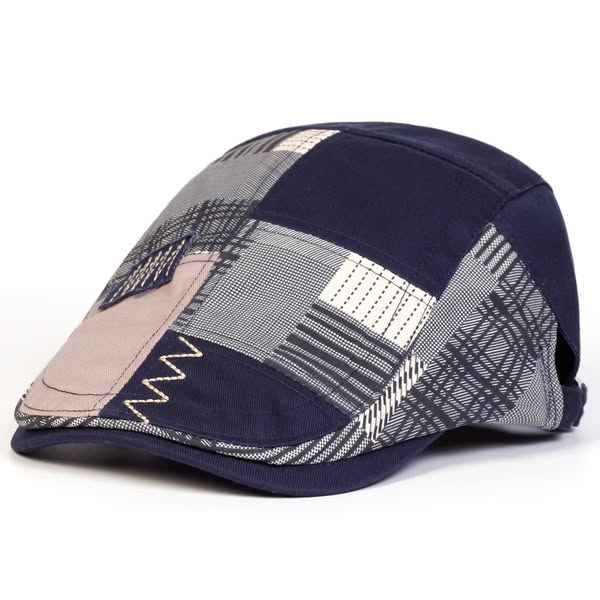 Ellis Patchwork Flat Cap