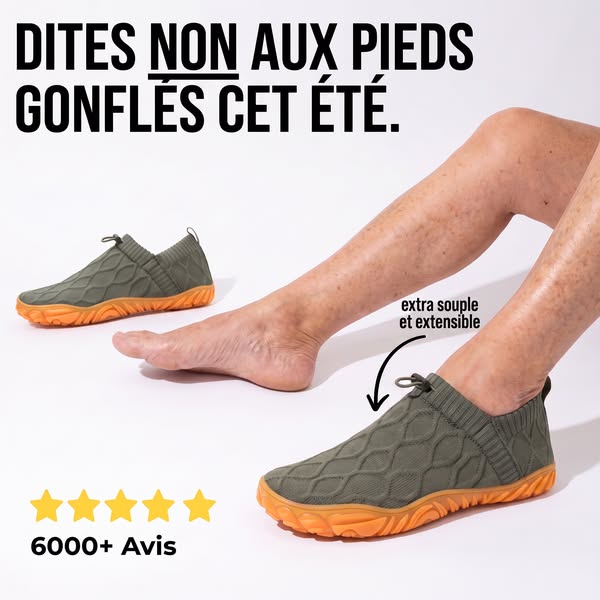 Pieds Gonflés ? Enfilez, Respirez