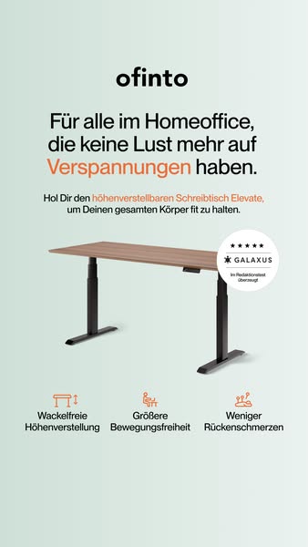Ergonomisch arbeiten war noch nie so einfach