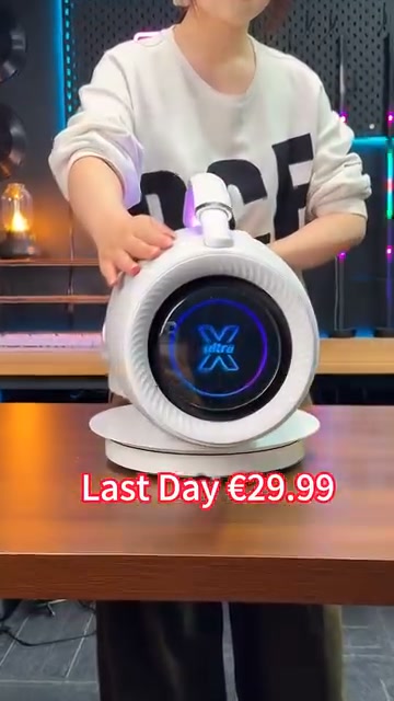 Pumpbox Portable Party Speaker with 2 Wireless Mics